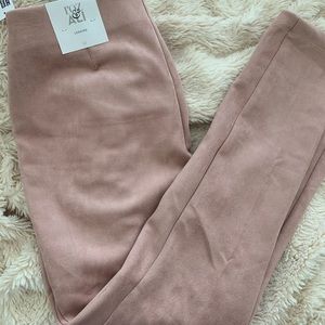 NEW dress barn suede leggings